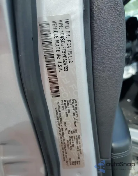 2023 Dodge Durango Pursuit from USA, damaged, VIN 1C4SDJFT5PC626723